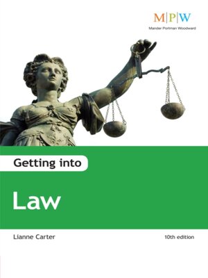 cover image of Getting into Law